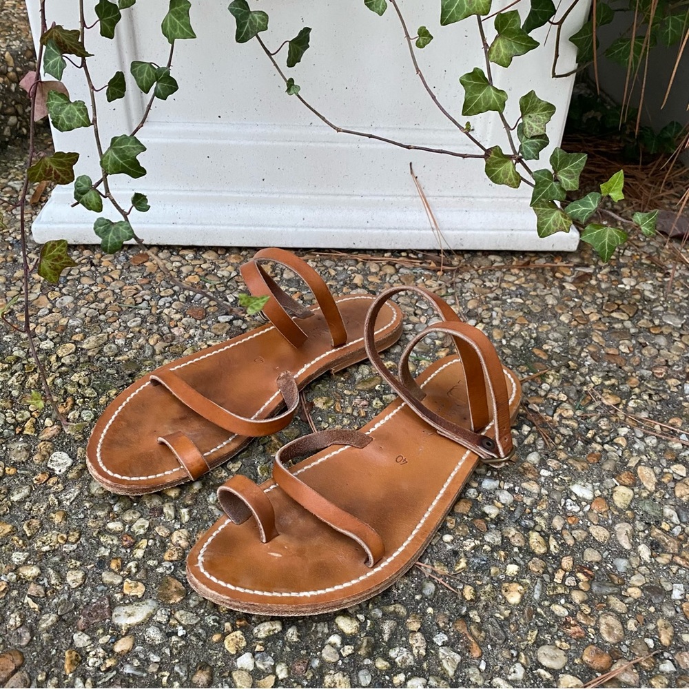 K. Jacques Saint Tropez strappy sandals 40